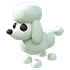 An Adopt Me Poodle