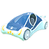 An Adopt Me Bubble Car