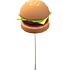 An Adopt Me Burger Balloon