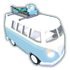 An Adopt Me Camper Van