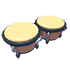 An Adopt Me Camper's Bongos