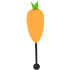 An Adopt Me Carrot Rattle