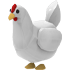 An Adopt Me Chicken