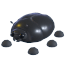 An Adopt Me Giant Black Scarab