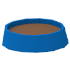 An Adopt Me Dog Food Flying Disc