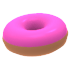An Adopt Me Donut Throw Toy