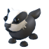 An Adopt Me Badger