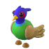 An Adopt Me Green-Chested Pheasant