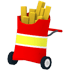 An Adopt Me French Fries Stroller