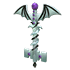 An Adopt Me Bat Key Pogo Stick