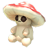 An Adopt Me Mushroom Friend Plushie
