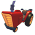An Adopt Me Tractor Stroller