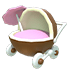An Adopt Me Coconut Stroller