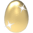 An Adopt Me Golden Egg