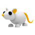 An Adopt Me Golden Rat