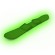 An Adopt Me Green Neon Snowboard