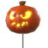 An Adopt Me Halloween Orange Pumpkin Balloon