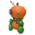 An Adopt Me Halloween Orange Pumpkin Voodoo Doll