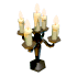 An Adopt Me Halloween Black Victorian Candlestick Rattle