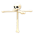 An Adopt Me Skull Propeller