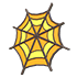 An Adopt Me Spider Web Flying Disc