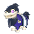 An Adopt Me Undead Jousting Horse
