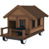An Adopt Me Traveling House