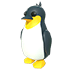 An Adopt Me King Penguin