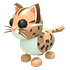 An Adopt Me Leopard Cat