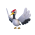 An Adopt Me Red Crowned Crane