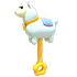 An Adopt Me Llama Rattle