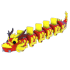 An Adopt Me Dragon Train