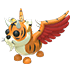 An Adopt Me Winged Tiger