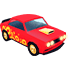 An Adopt Me Lunar Muscle Car