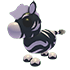 An Adopt Me Ash Zebra