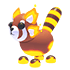 An Adopt Me Toasty Red Panda
