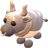 An Adopt Me Metal Ox