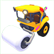 An Adopt Me Paint Roller Truck
