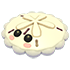 An Adopt Me White Sand Dollar