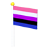 An Adopt Me Gender Fluid Flag