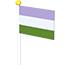 An Adopt Me Gender Queer Flag
