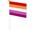 An Adopt Me Lesbian Flag