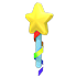 An Adopt Me Pride Wand Rattle