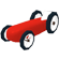 An Adopt Me Race Car Stroller