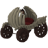 An Adopt Me Ribcage Carriage