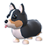 An Adopt Me Royal Corgi