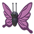 An Adopt Me Purple Butterfly