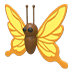 An Adopt Me Yellow Butterfly
