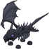 An Adopt Me Shadow Dragon