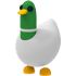 An Adopt Me Silly Duck